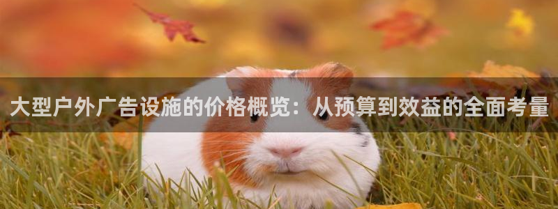 杏宇官方平台官网入口：大型户外广告设施的