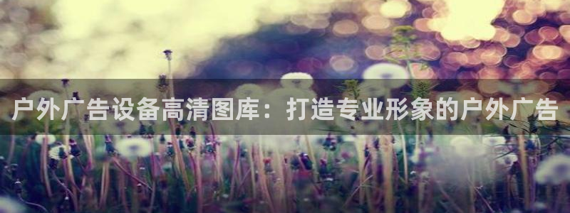 杏宇平台招商电话号码：户外广告设备高清图